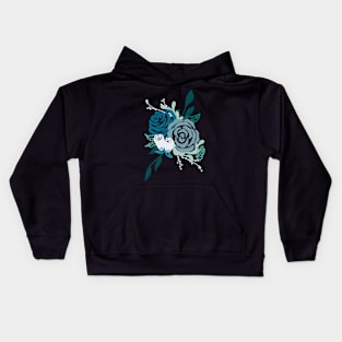 Icy Roses Kids Hoodie